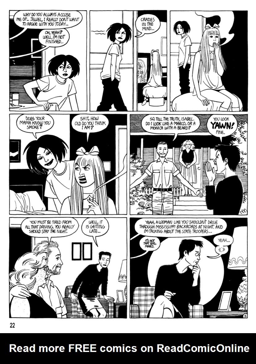 Read online Love and Rockets (1982) comic -  Issue #38 - 24