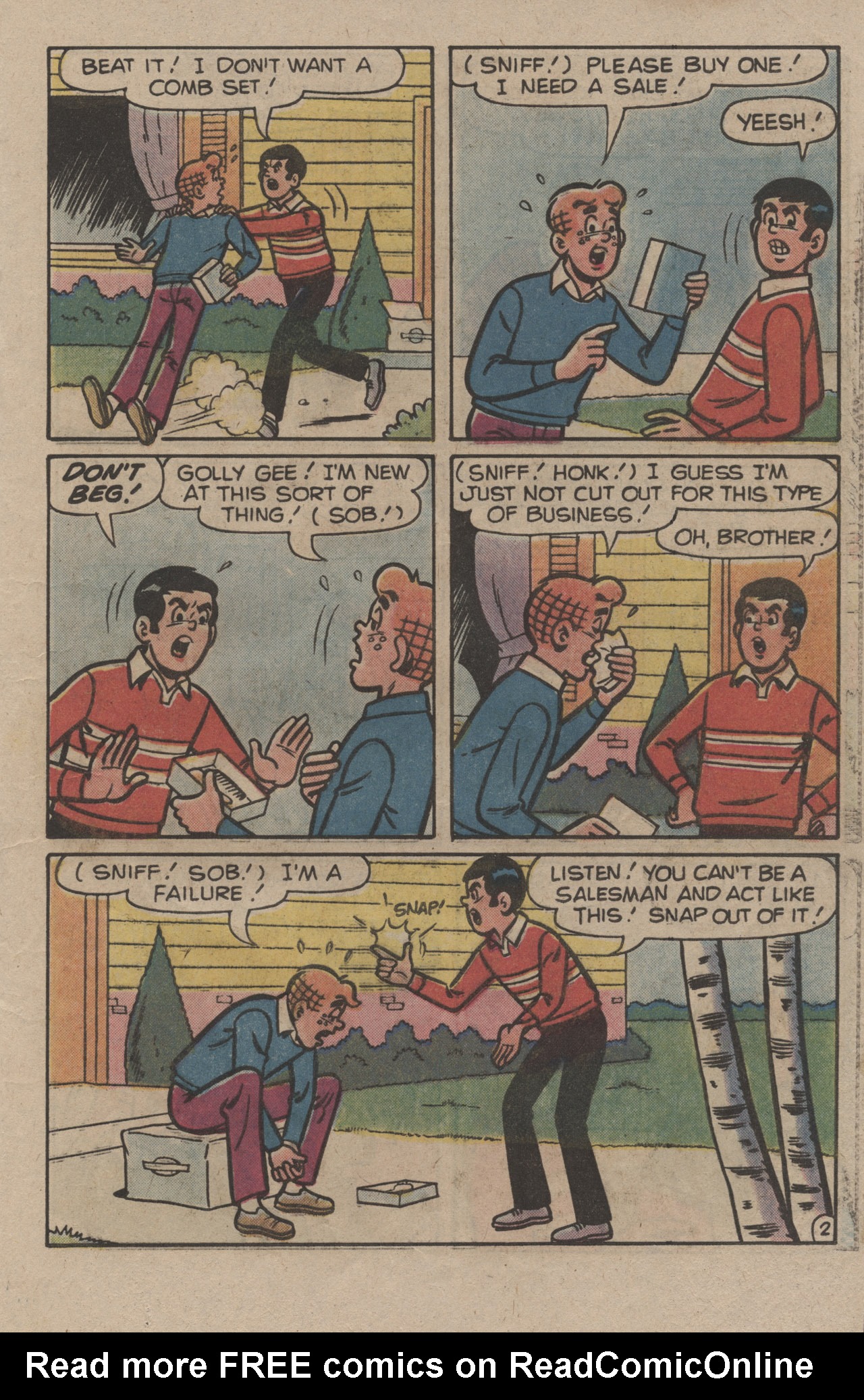 Read online Reggie and Me (1966) comic -  Issue #123 - 21