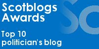 No 1 in the Politician's Blog Awards