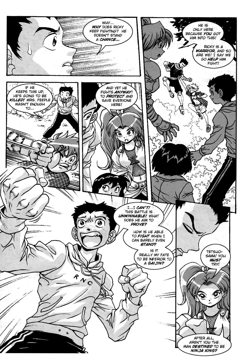 Read online Ninja High School (1986) comic -  Issue #143 - 22