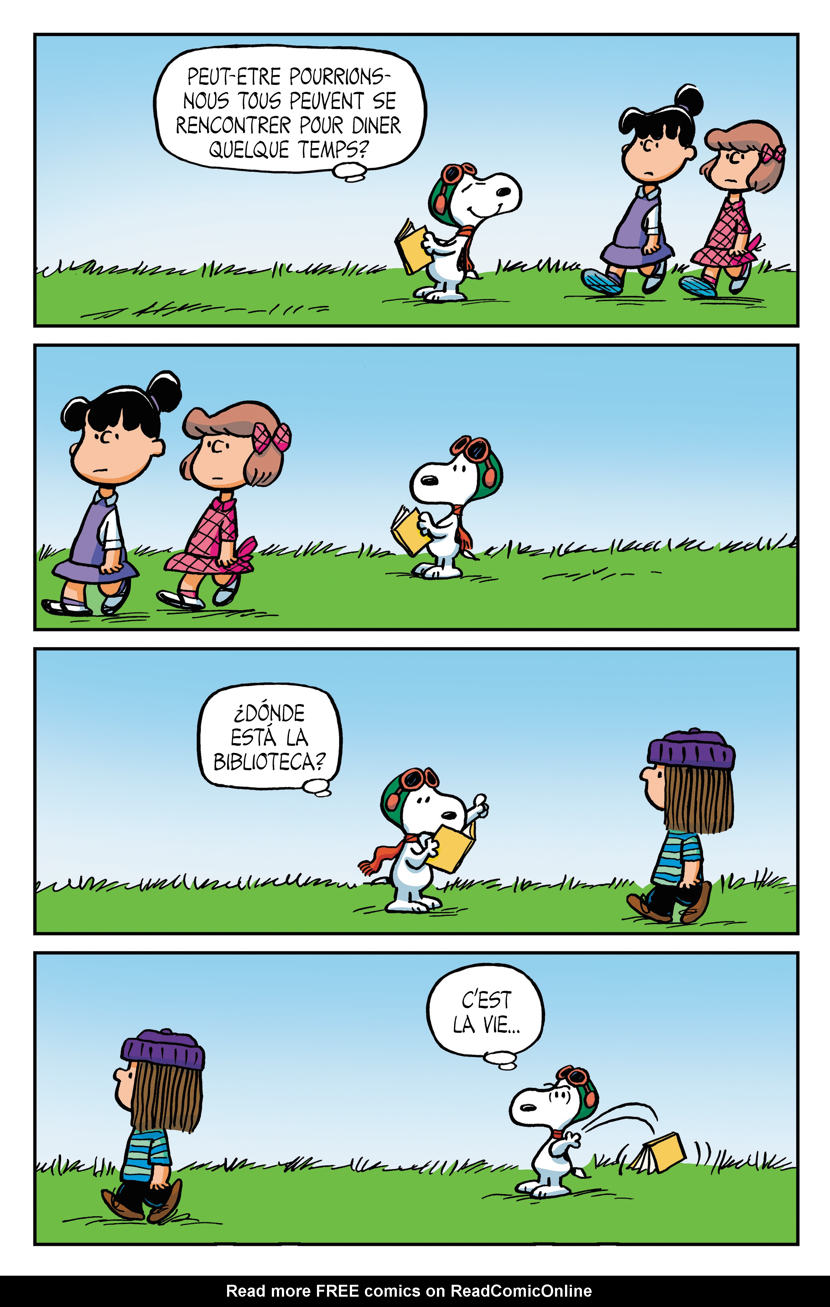 Read online Peanuts: Where Beagles Dare! comic -  Issue # Full - 8