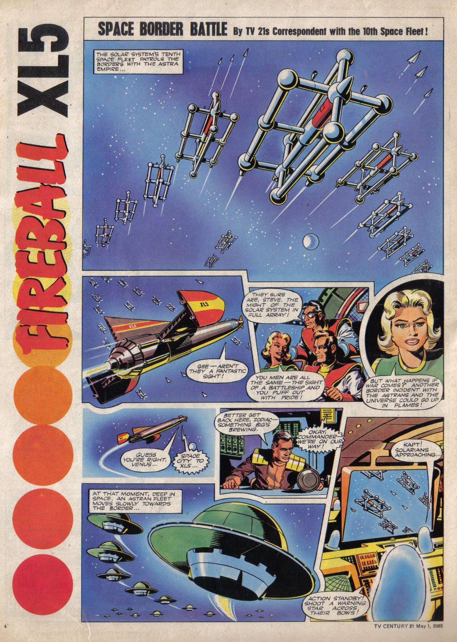 Read online TV Century 21 (TV 21) comic -  Issue #15 - 4