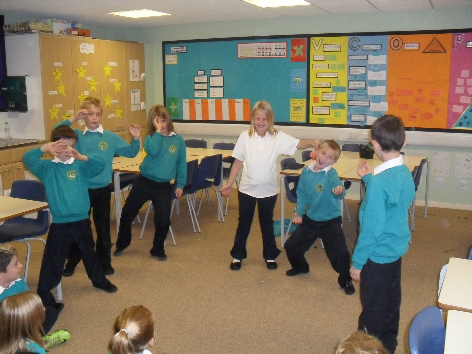 Otley Ashfield Primary School Blog Oliver Twist freeze frames