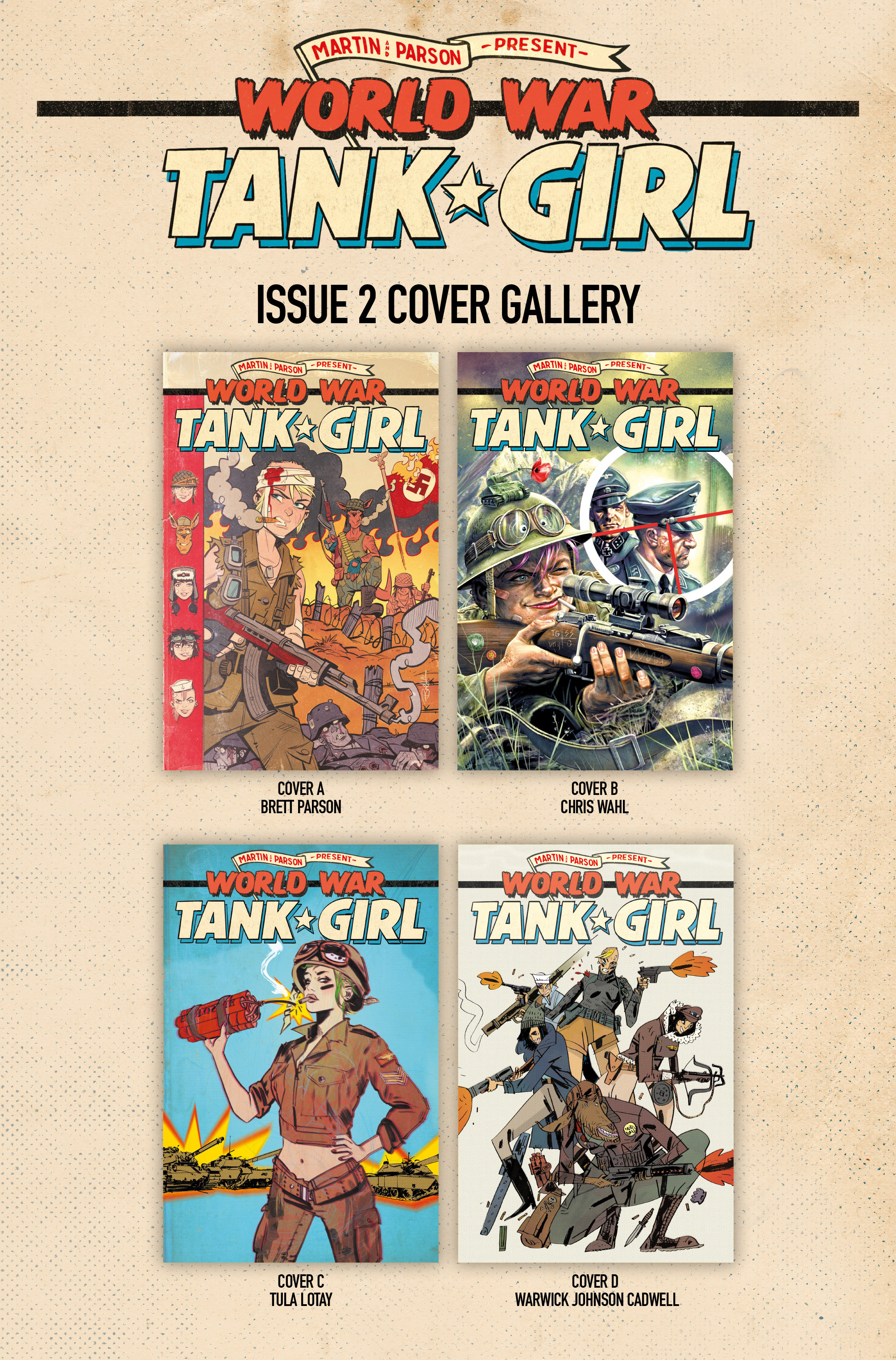 Read online Tank Girl: World War Tank Girl comic -  Issue #2 - 23