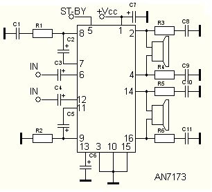 Ответы Mail.ru: подскажите где посмотреть цоколёвку микросхемы AN7312 (усилитель
