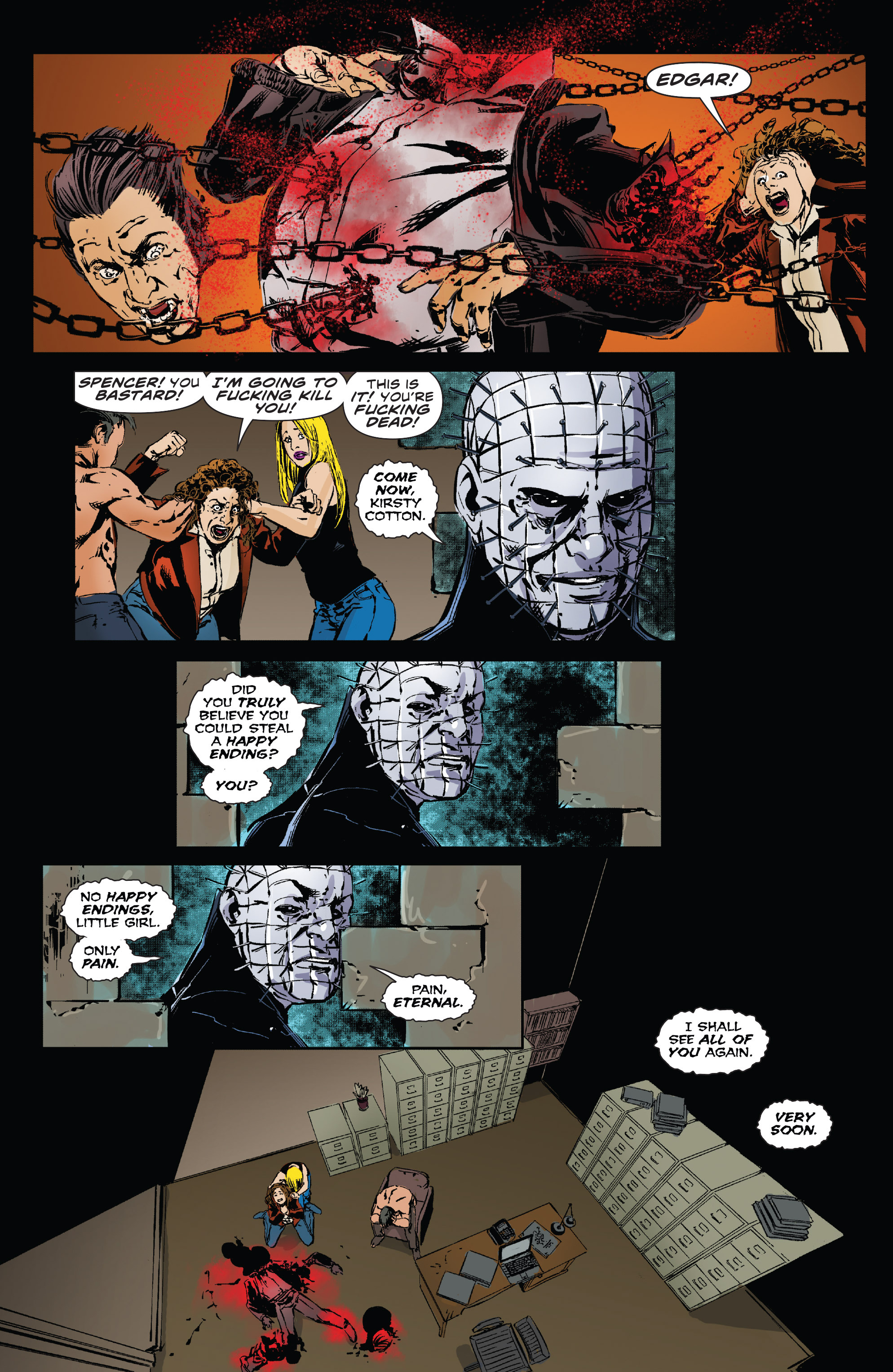 Read online Clive Barker's Hellraiser: The Dark Watch comic -  Issue # TPB 3 - 127