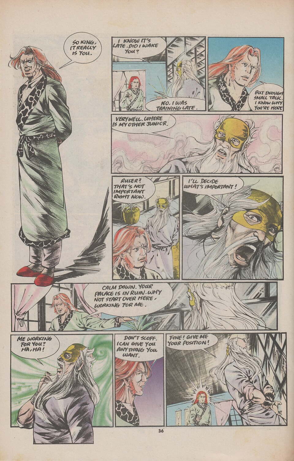 Read online Drunken Fist comic -  Issue #34 - 35