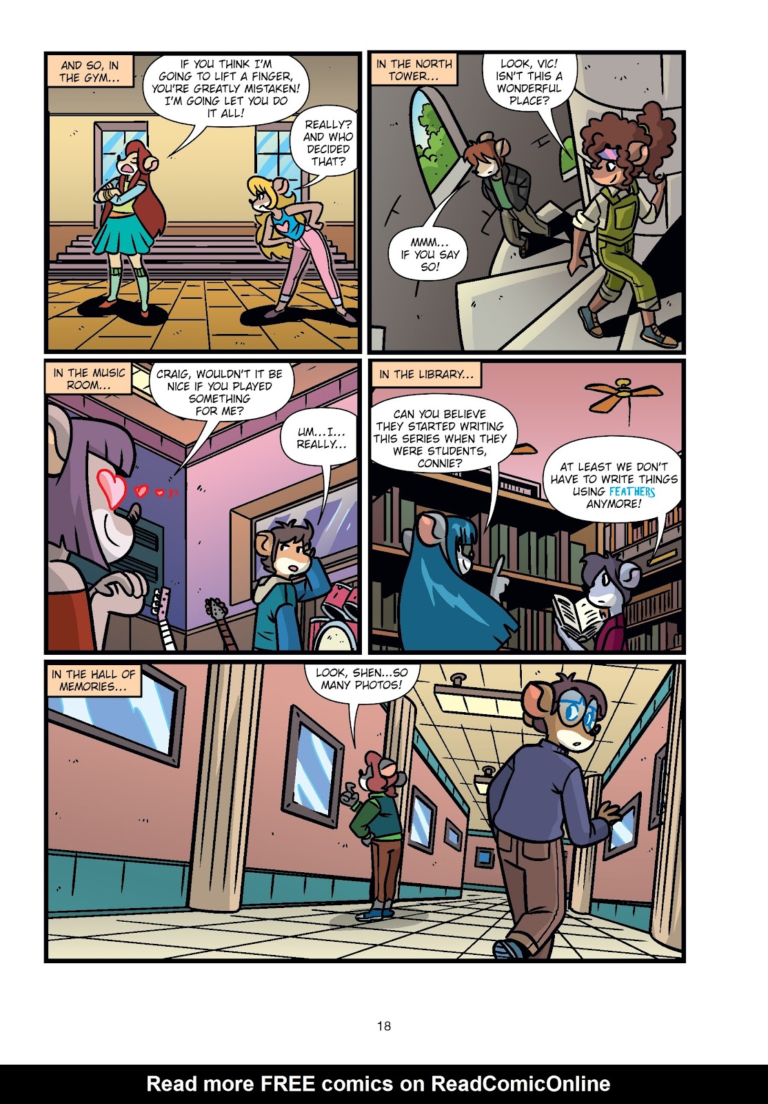 Thea Stilton issue TPB 8 - Page 19
