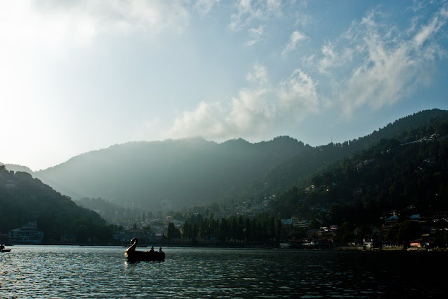 MUKTESHWAR & NAINITAAL: Nainital is a glittering jewel in the Himalyan necklace, blessed  with  scenic  natural spledour and varied natural resources . Dotted with lakes , Nainital has earned the epithet of  'Lake   District'   of  India . The most prominent of the lakes is Naini lake ringed by hills