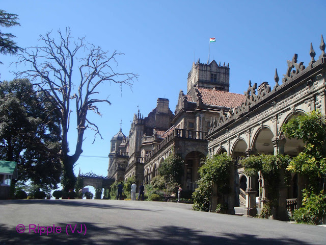 Posted by Ripple(VJ): First view from second gate to Viceregal Lodge, Shimla
