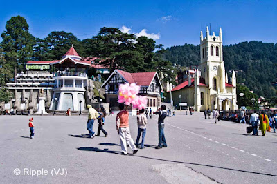 Posted by Ripple (VJ) on Photo Journey: Shimla is the capital city of Himachal Pradesh. In 1864, Shimla was declared the summer capital of the British Raj in India. A popular tourist destination, Shimla is often referred to as the 
