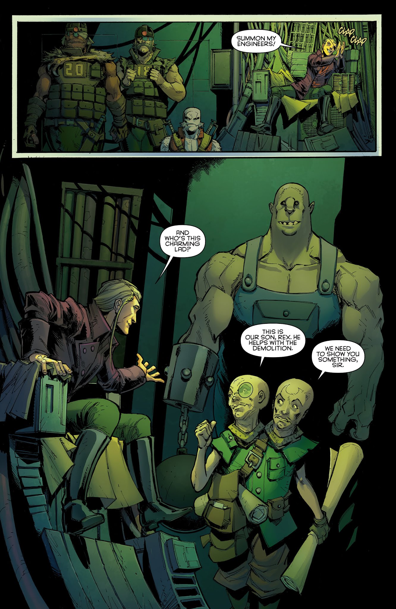 Read online Judge Dredd: Under Siege comic -  Issue #3 - 12