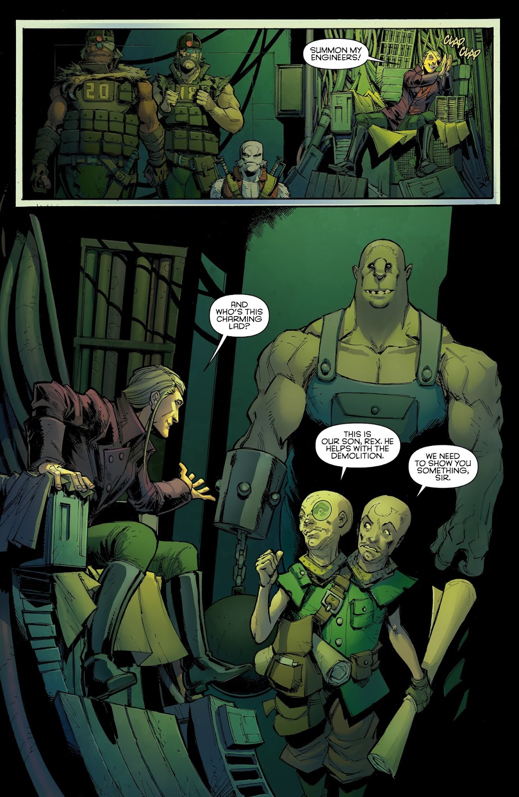 Judge Dredd: Under Siege issue 3 - Page 12