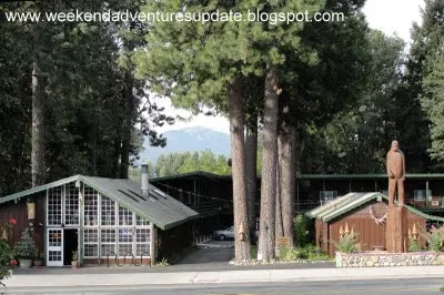 exterior of The Woodsman Hotel & Lodge in Mount Shasta City, California