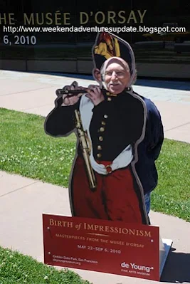 photo opportunity at de Young Museum in San Francisco