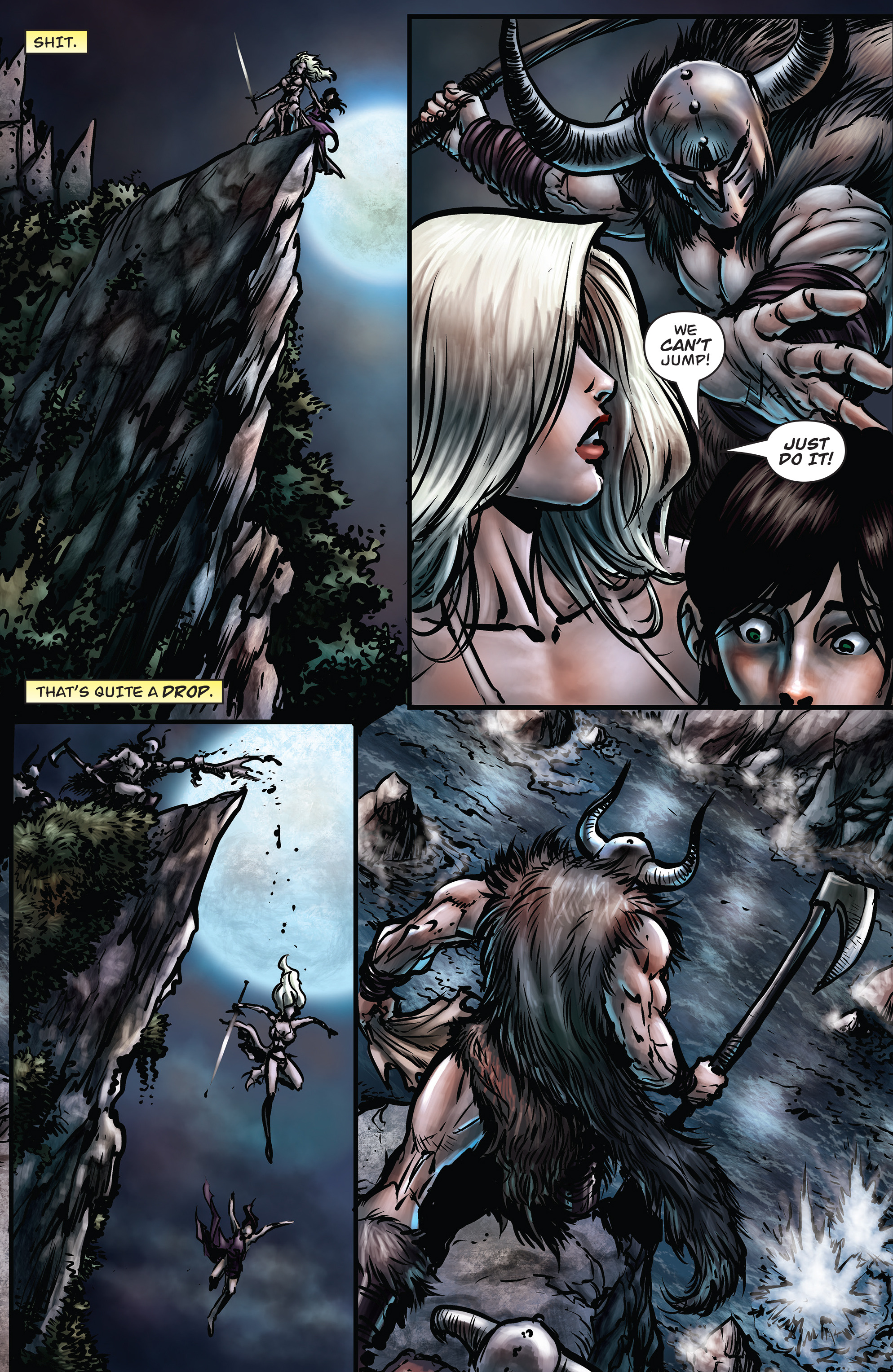 Read online Arhian: Head Huntress comic -  Issue #3 - 19