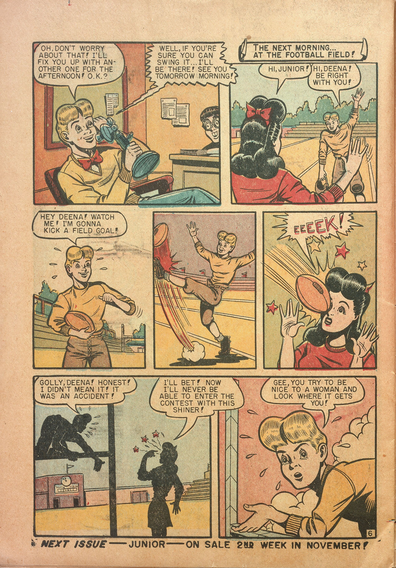 Read online Junior (1947) comic -  Issue #10 - 26