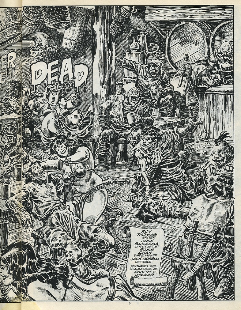 Read online The Savage Sword Of Conan comic -  Issue #196 - 5