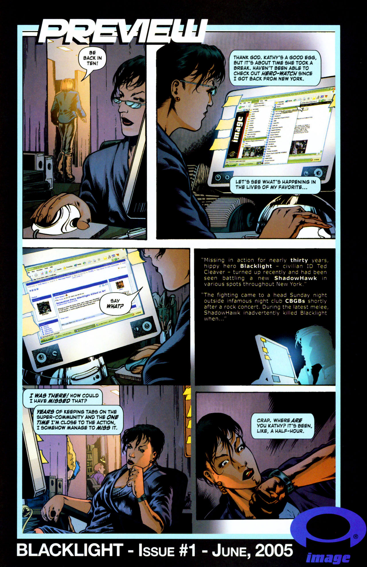 Read online ShadowHawk (2005) comic -  Issue #1 - 28