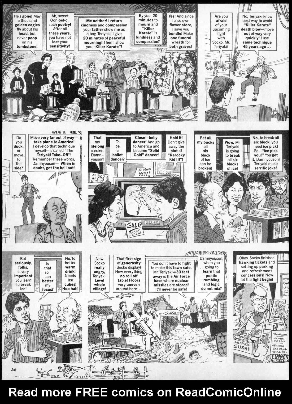 Read online MAD comic -  Issue #268 - 34