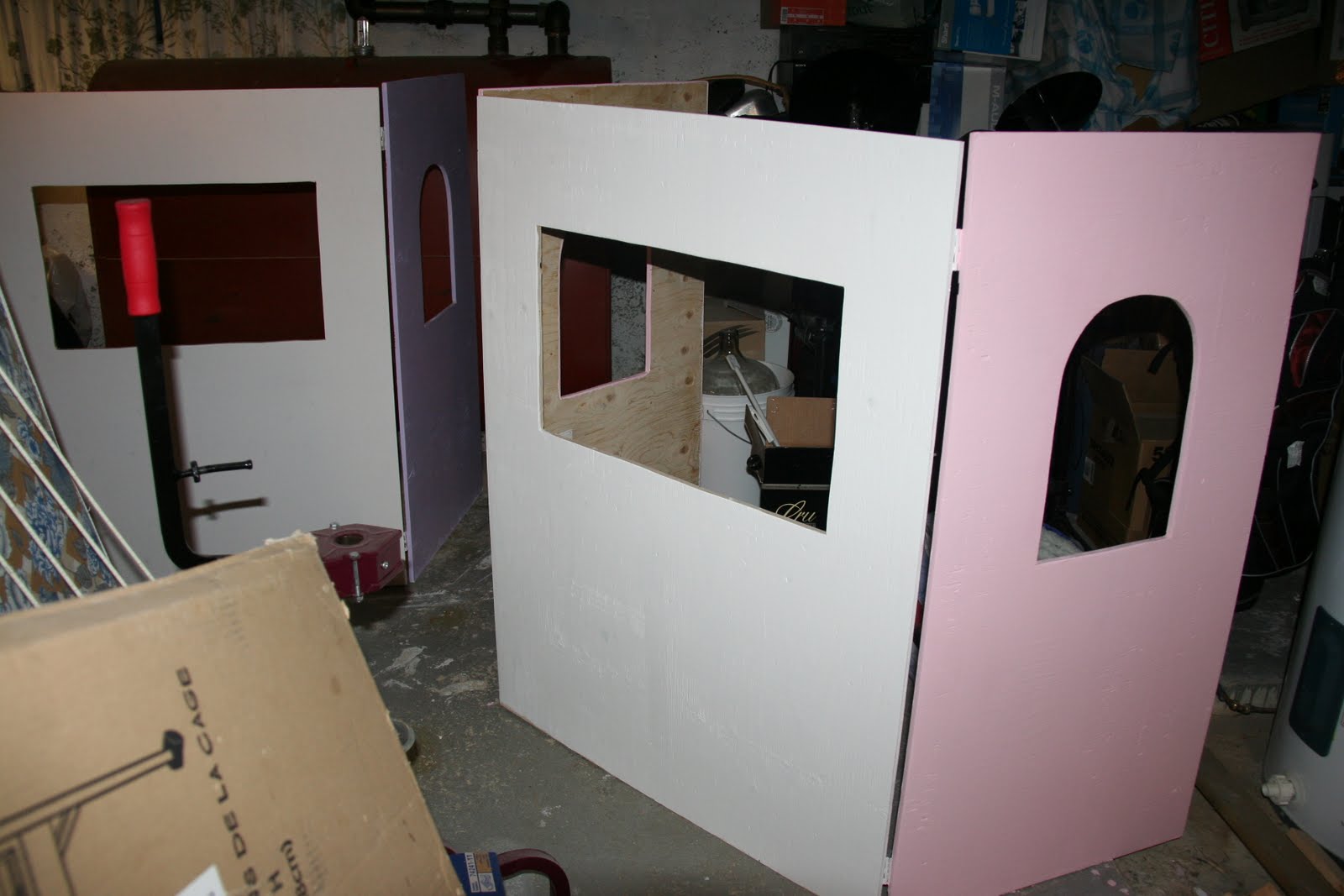 The M & B Chronicles: Homemade Puppet Theatres