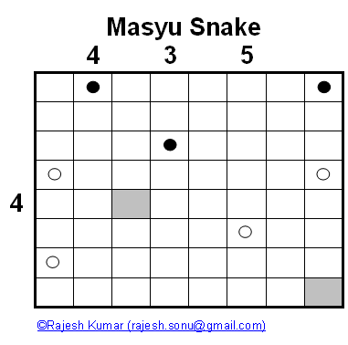 Logical Puzzle Series: Masyu Snake