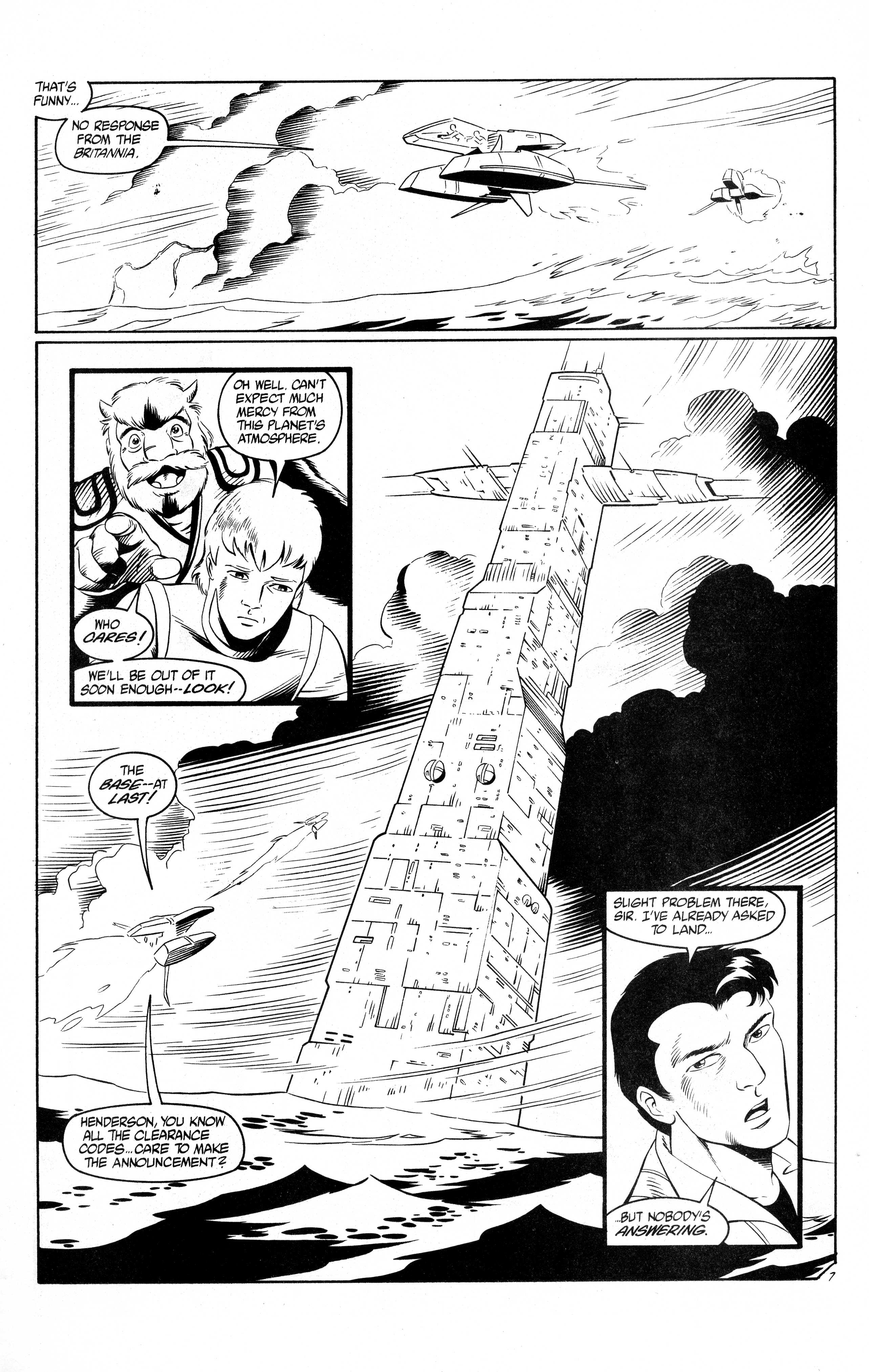 Read online Lensman: War of the Galaxies comic -  Issue #7 - 9