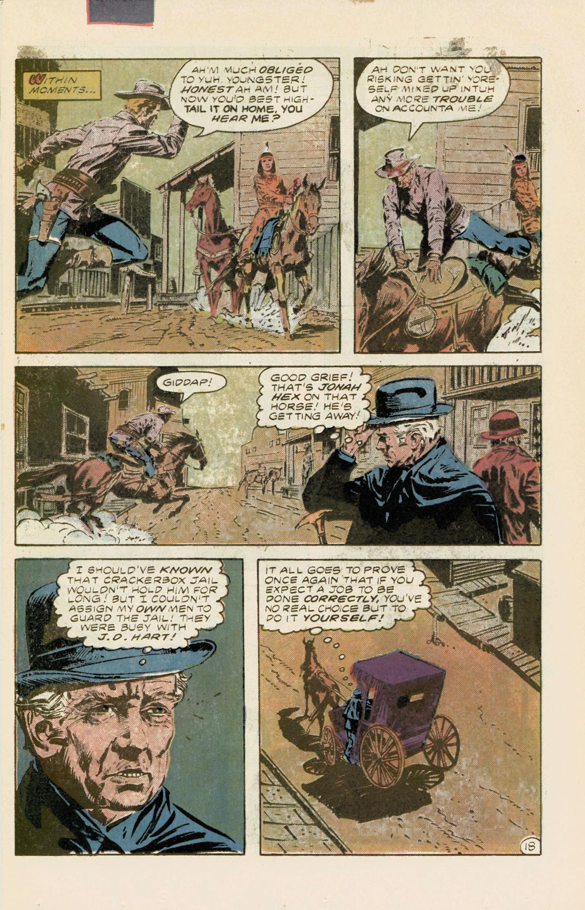 Read online Jonah Hex (1977) comic -  Issue #80 - 25