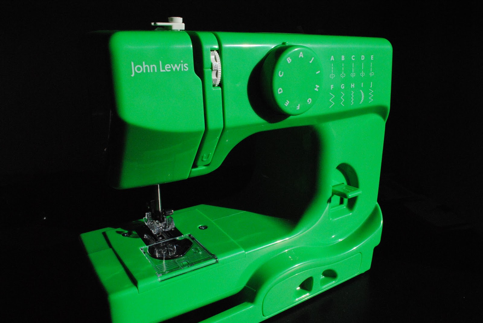 From A to Zeny Mean Green Sewing Machine