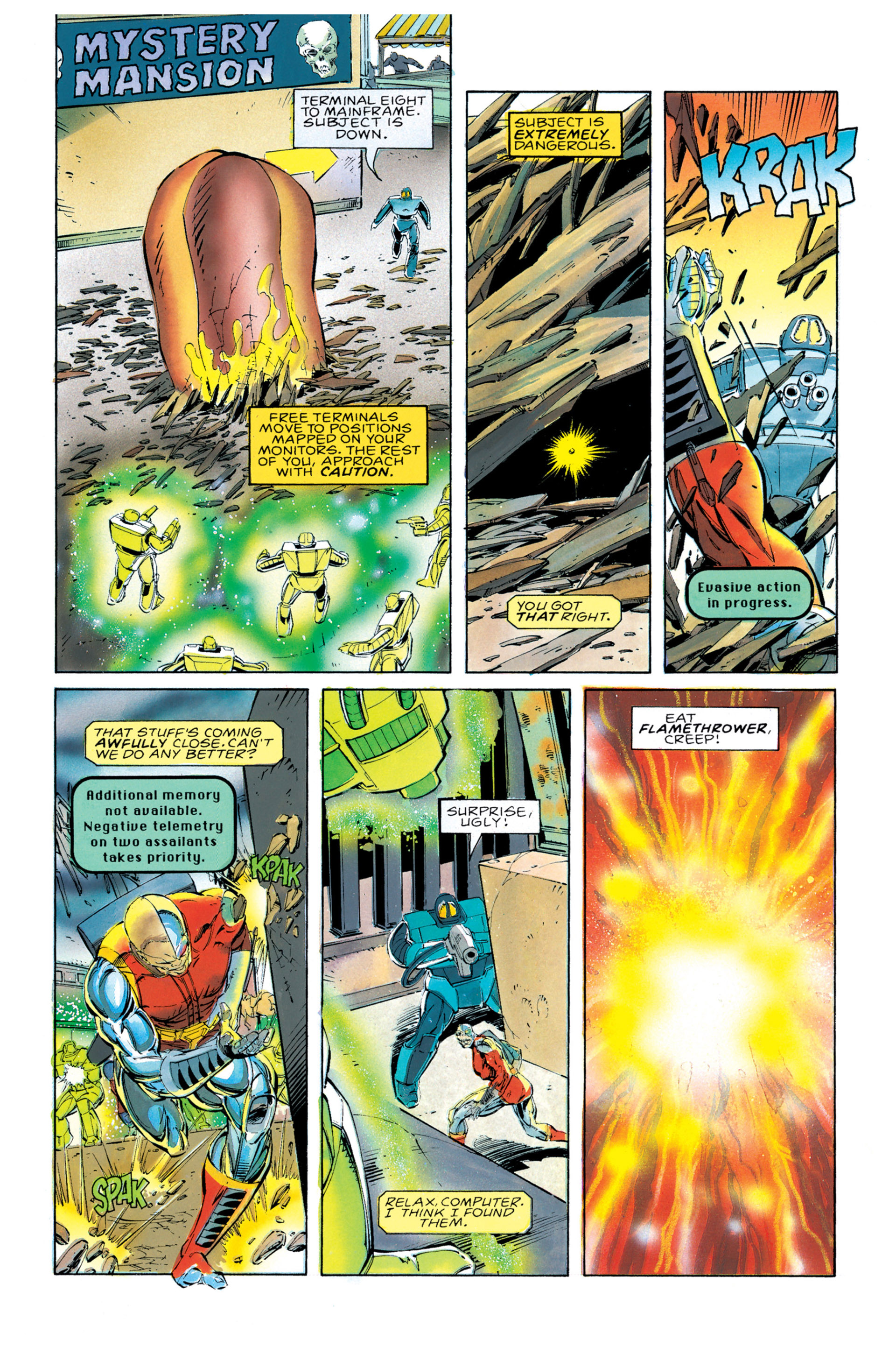 Read online Deathlok (1990) comic -  Issue #2 - 33