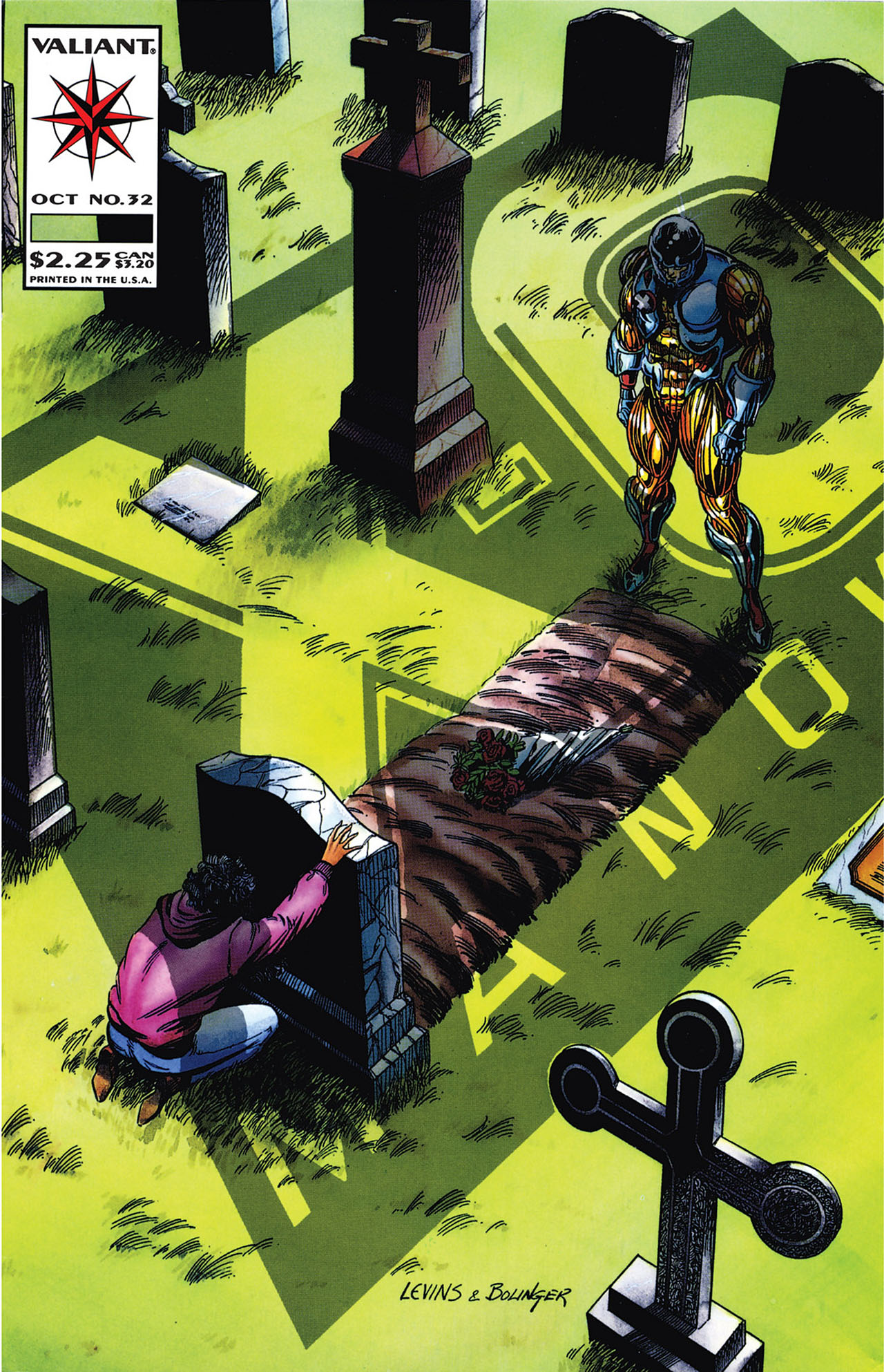Read online X-O Manowar (1992) comic -  Issue #32 - 1