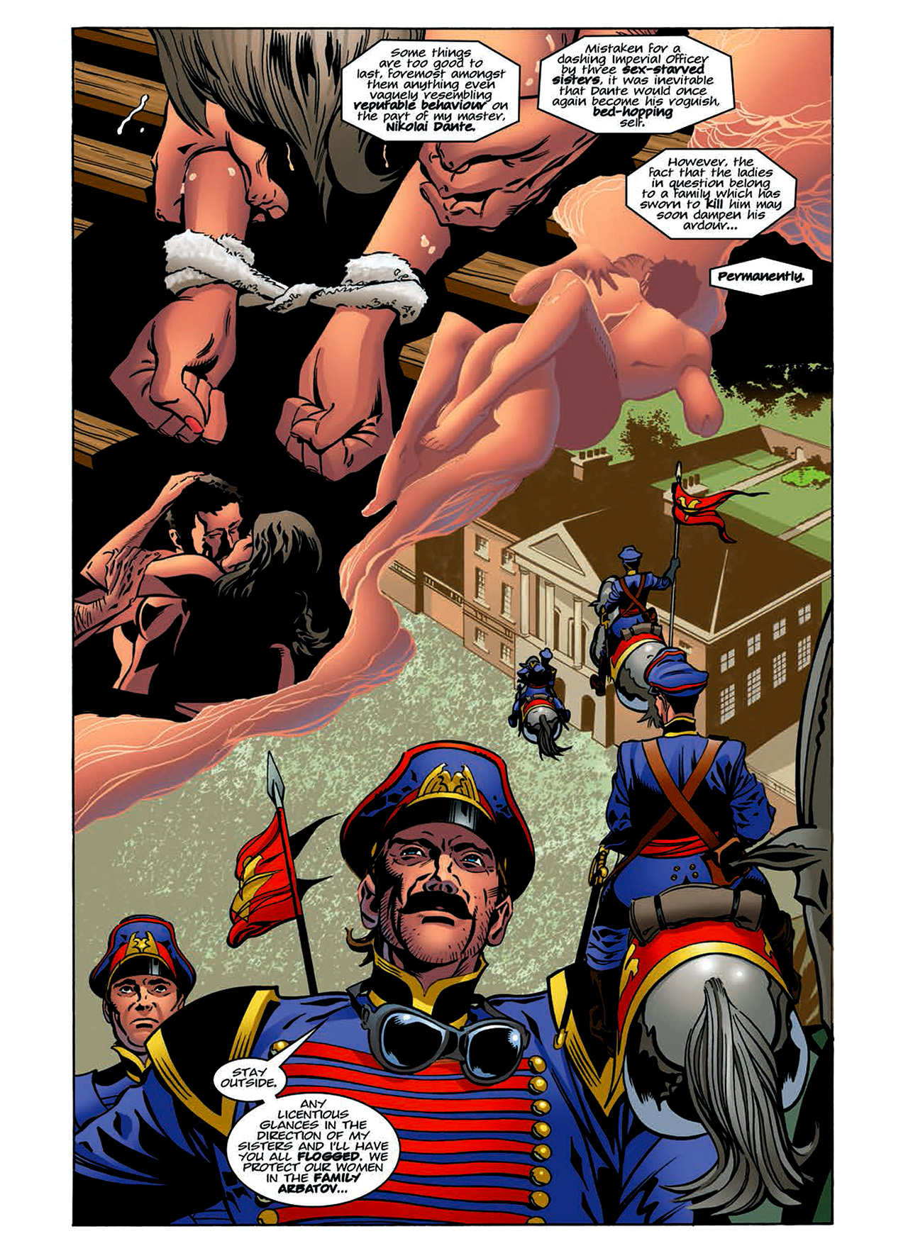 Read online Nikolai Dante comic -  Issue # TPB 5 - 18