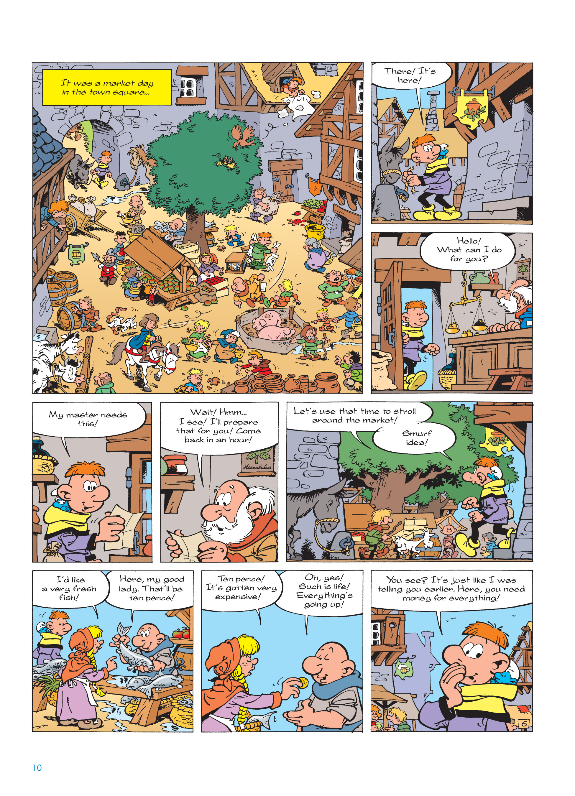 Read online The Smurfs comic -  Issue #18 - 10