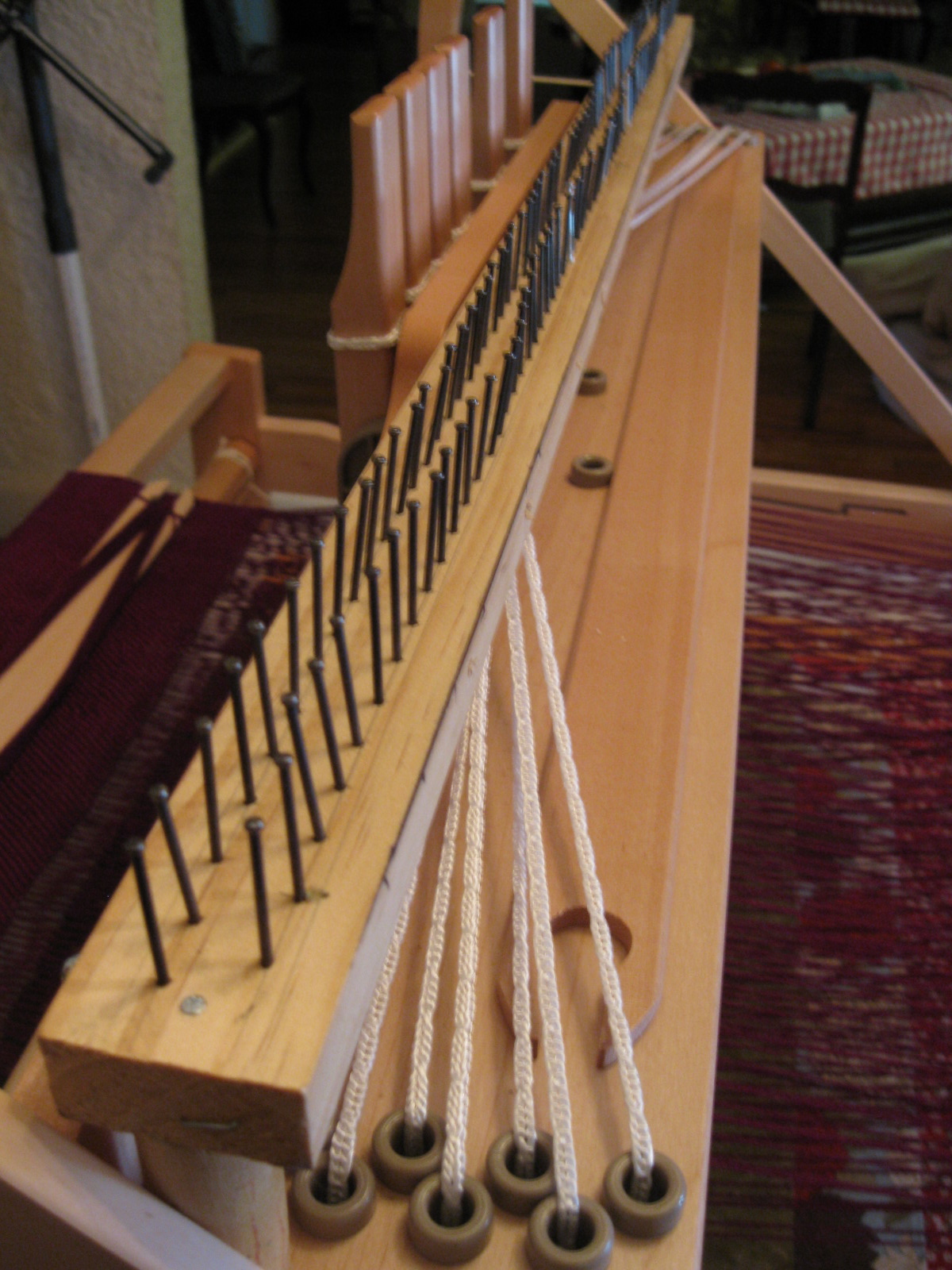 Dawning Dreams Blog DIY Raddle for Weaving Loom