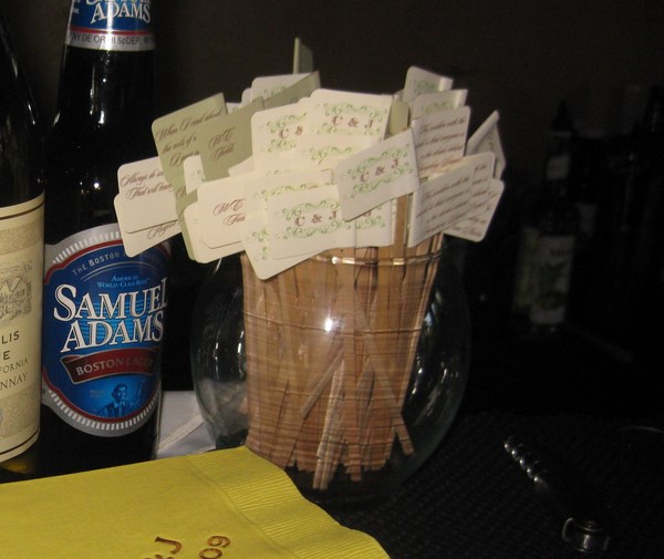 DIY drink stirs on Oh Lovely Day