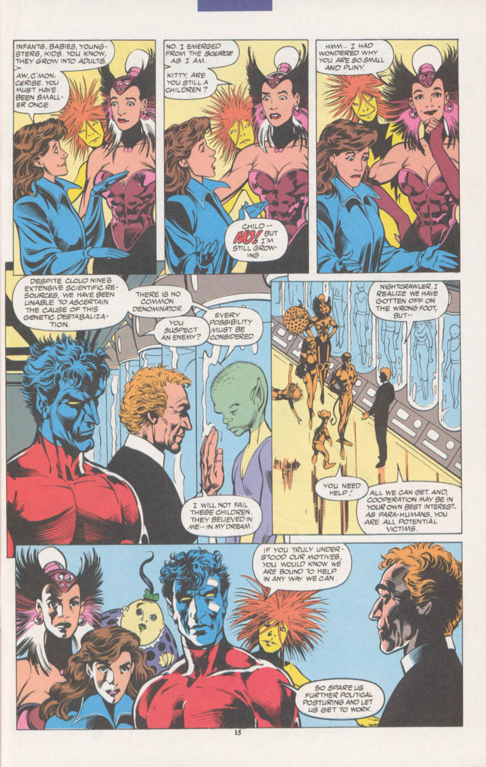 Read online Excalibur (1988) comic -  Issue #63 - 12