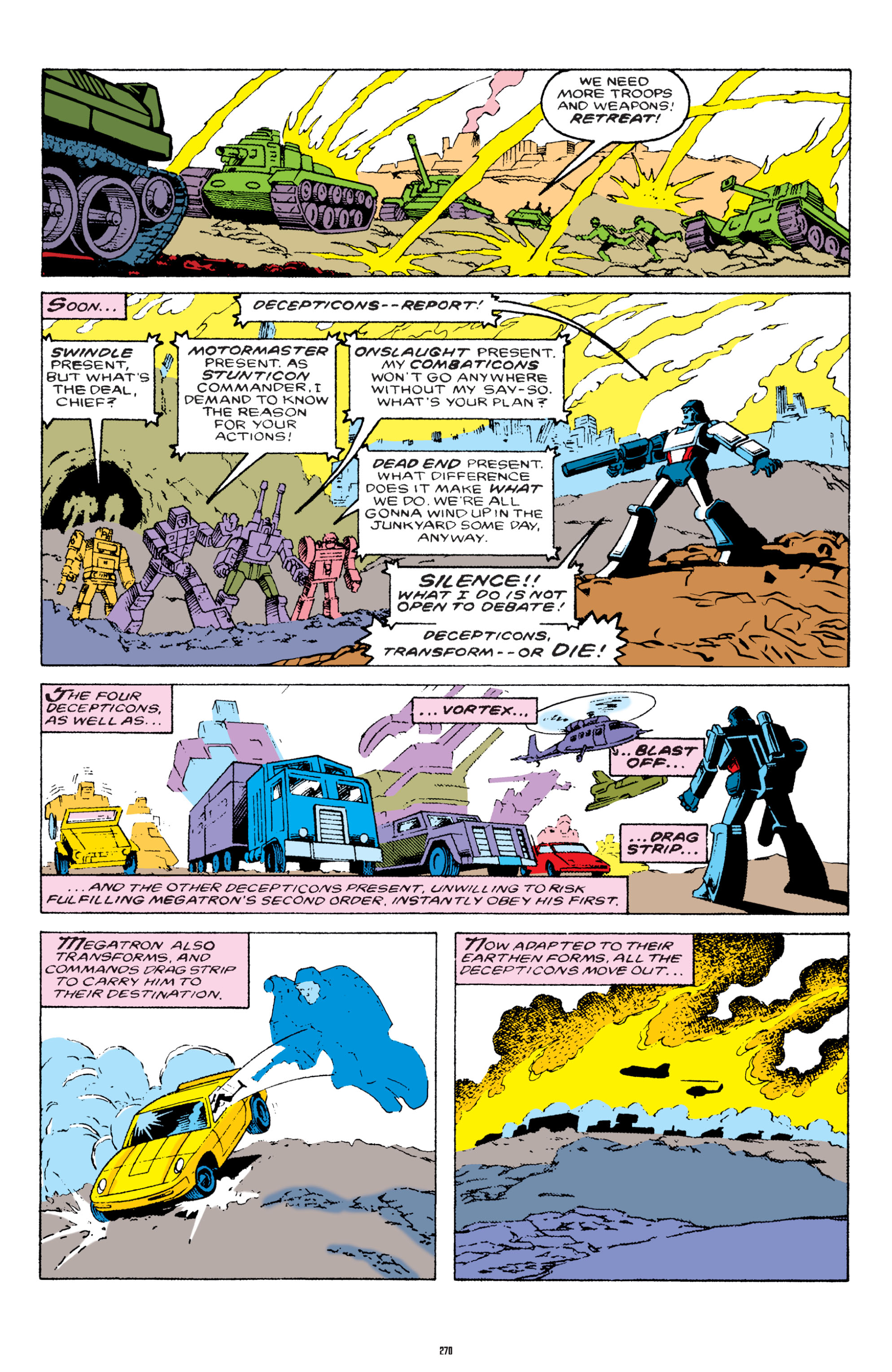 Read online The Transformers Classics comic -  Issue # TPB 2 - 271