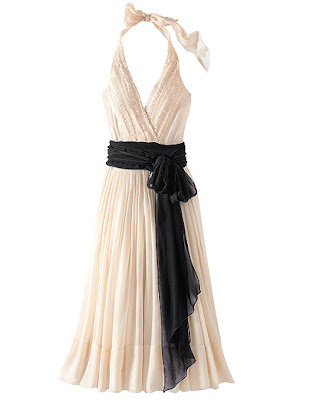 Grace My Closet: Newport News Pleated Halter Dress- SALE $59