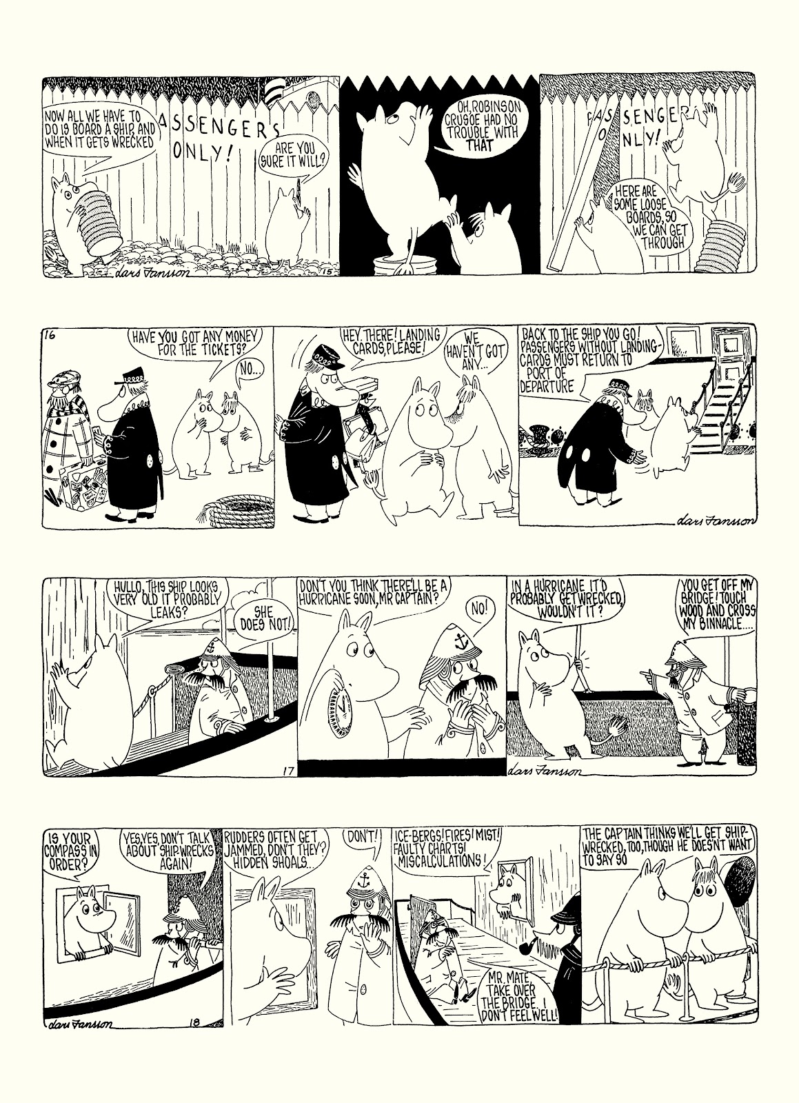 Moomin: The Complete Lars Jansson Comic Strip issue TPB 8 - Page 9
