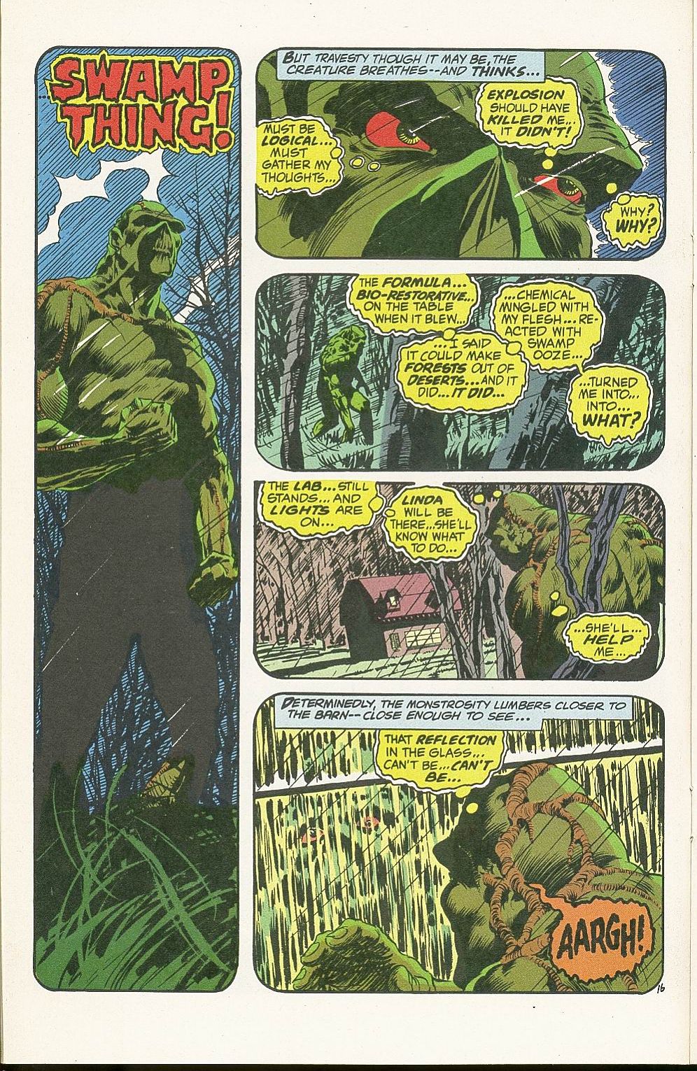 Read online Roots of the Swamp Thing comic -  Issue #1 - 18