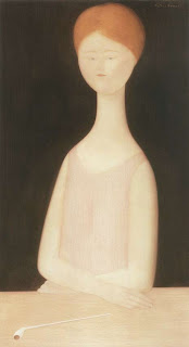 Antonio Bueno: Ritratto di donna con pipa