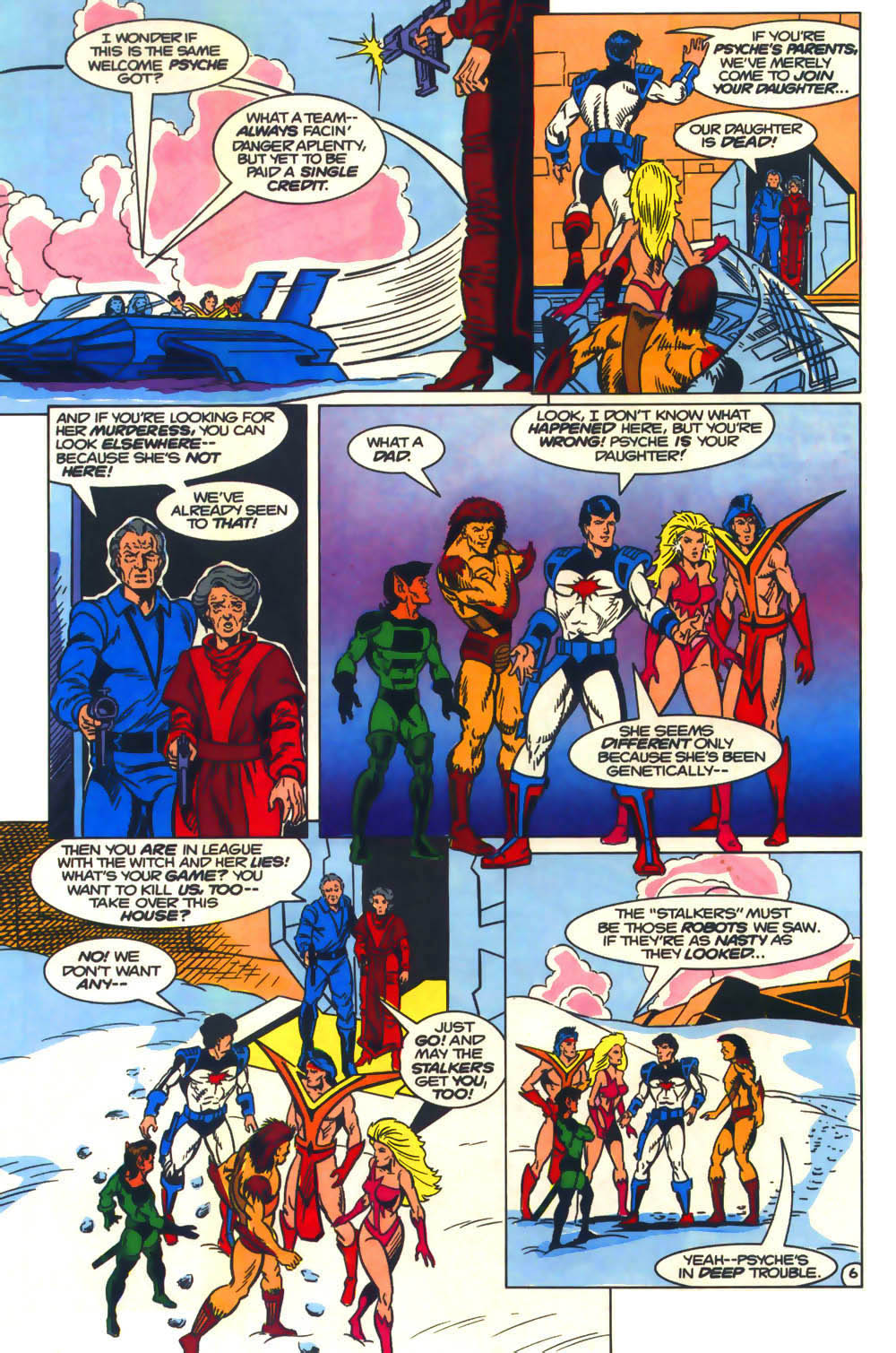 Read online The Wanderers comic -  Issue #9 - 7