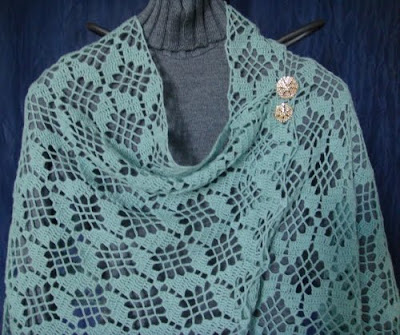A little bit about everything: Rectangle Snapdragon Shawl Pattern