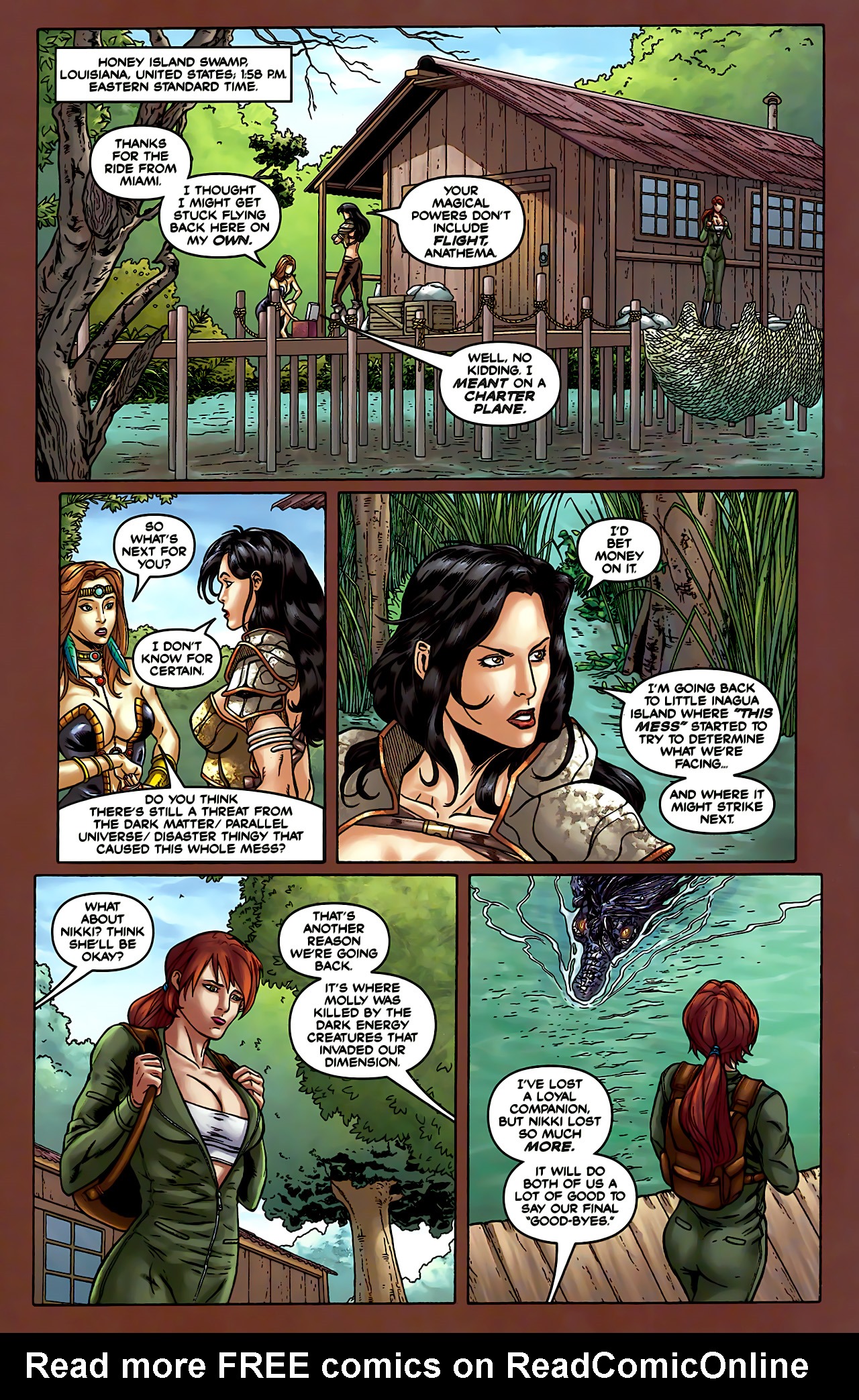 Read online War Goddess comic -  Issue #5 - 9