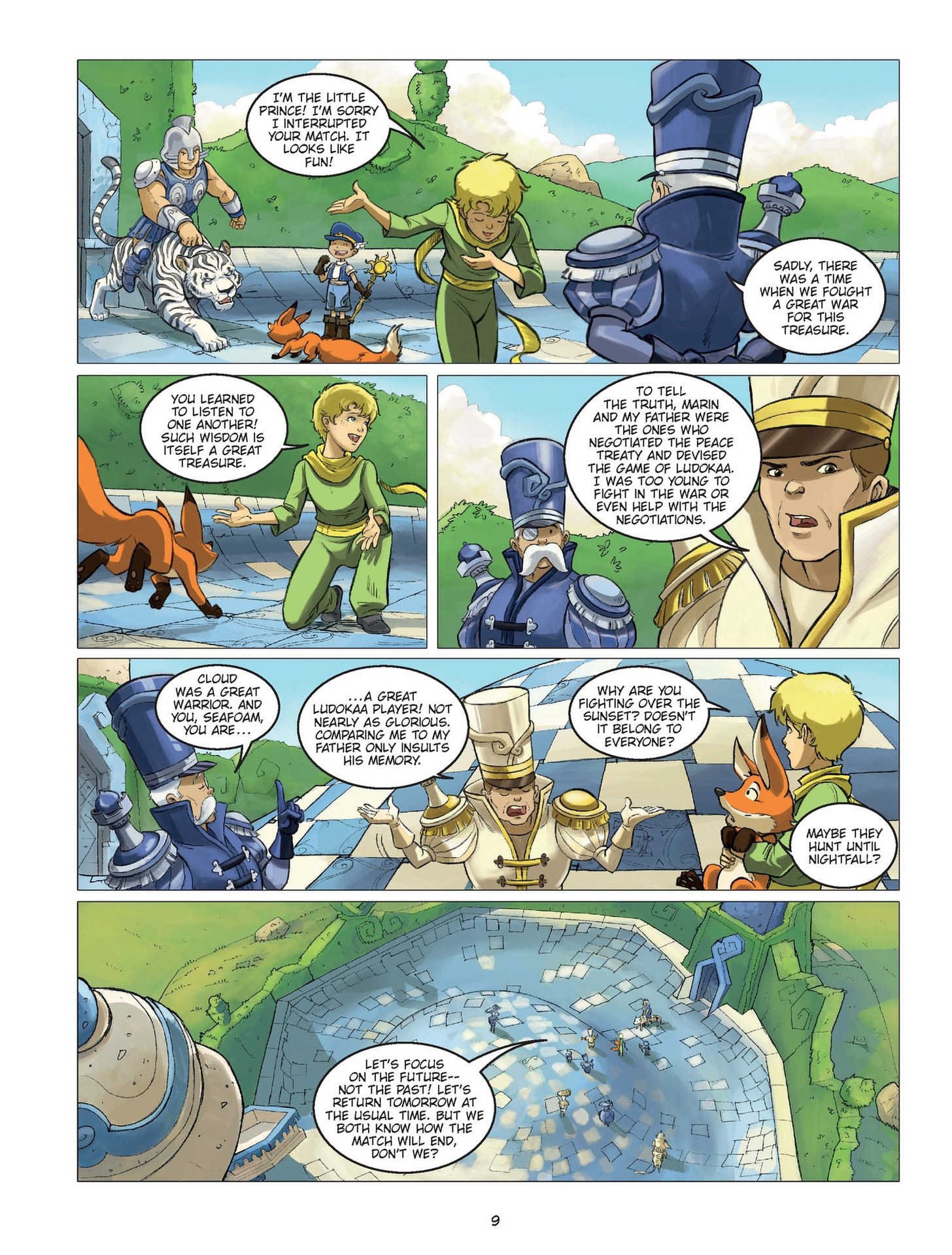 Read online The Little Prince comic -  Issue #12 - 13