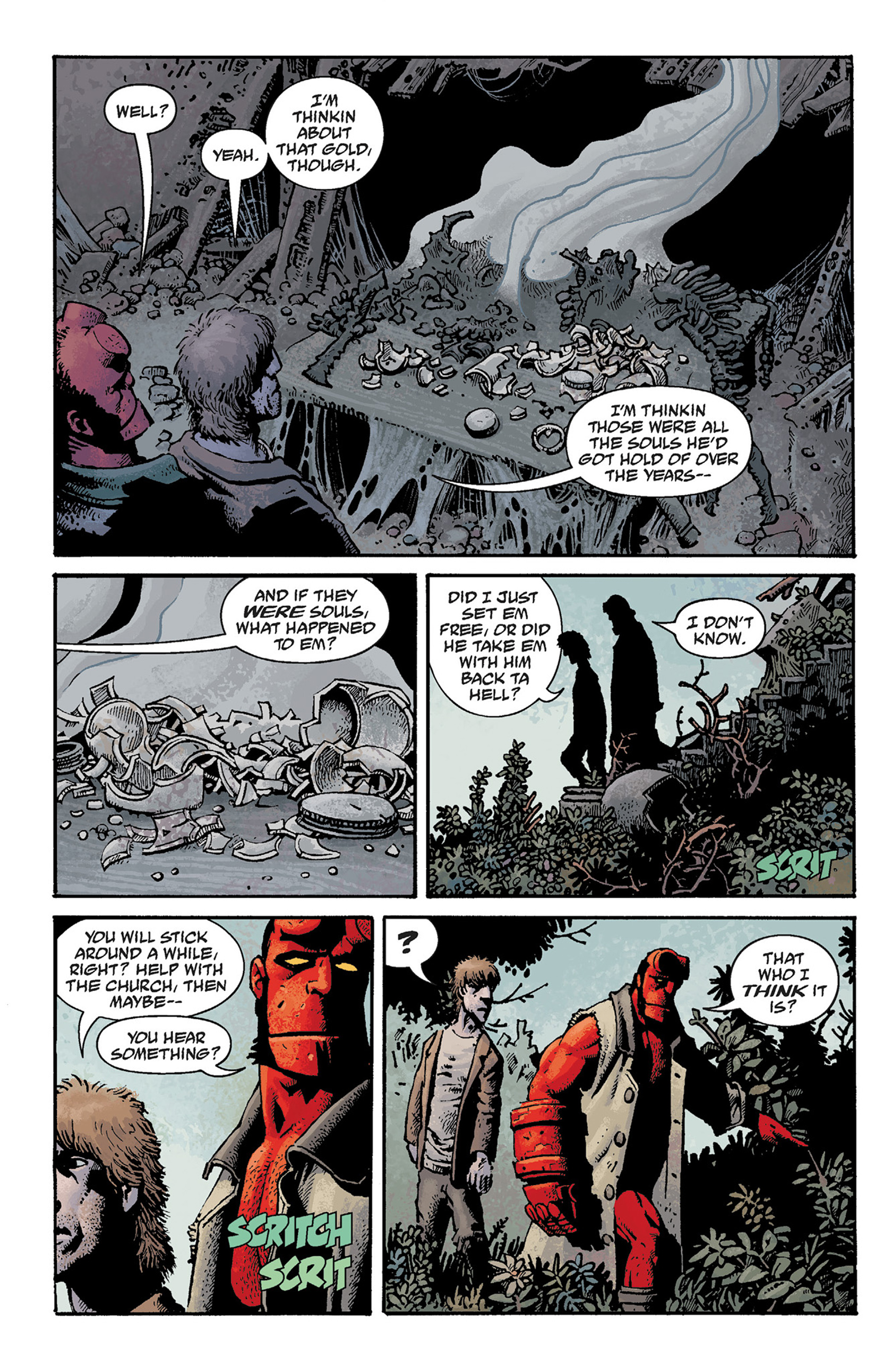 Read online Hellboy: The Crooked Man and Others comic -  Issue # TPB - 80