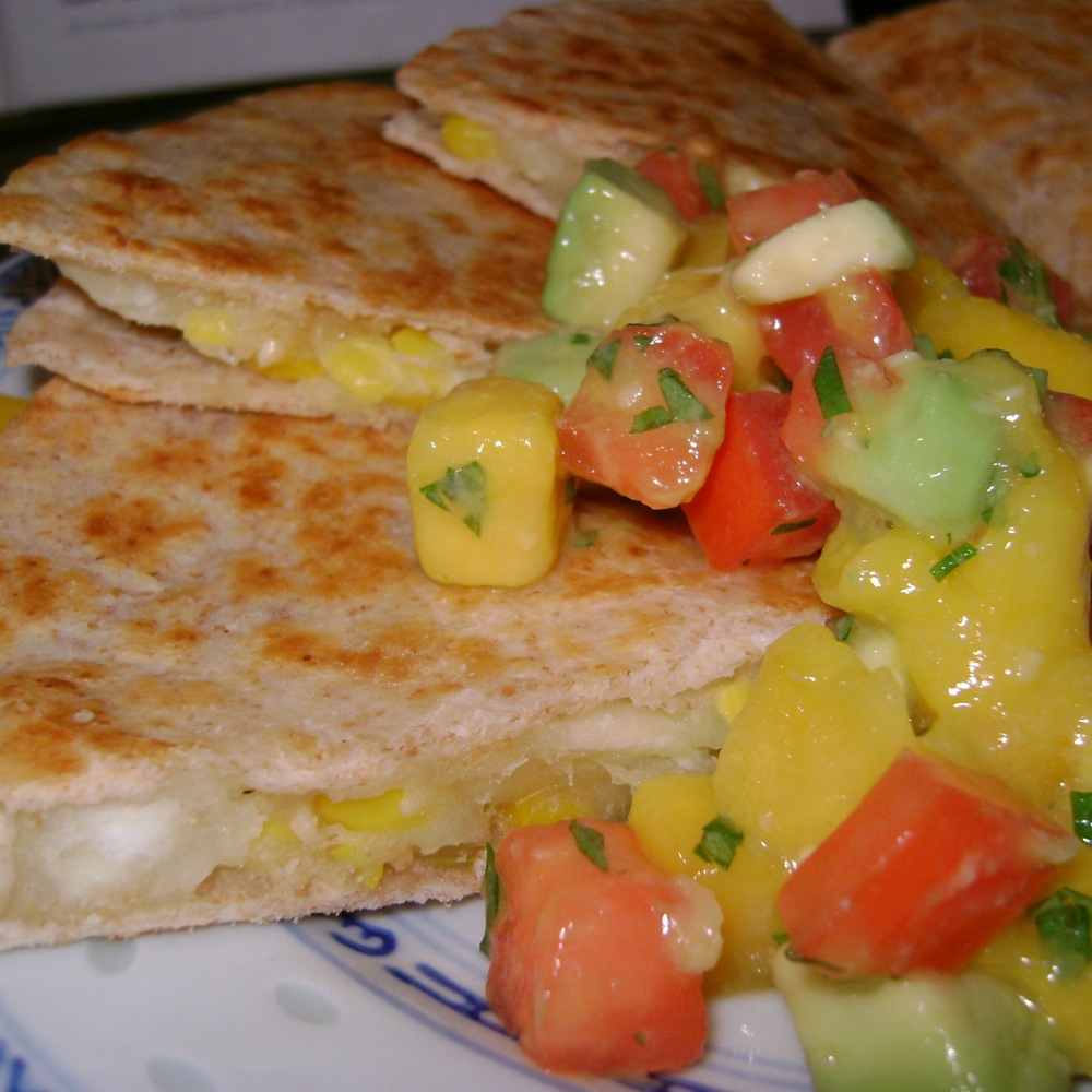 Scrap. Eat. Book. Grilled Yuca Tortillas with Tropical Avocado Salsa