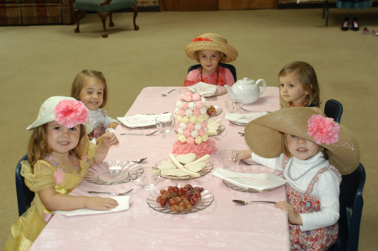 little angels loverly tea party