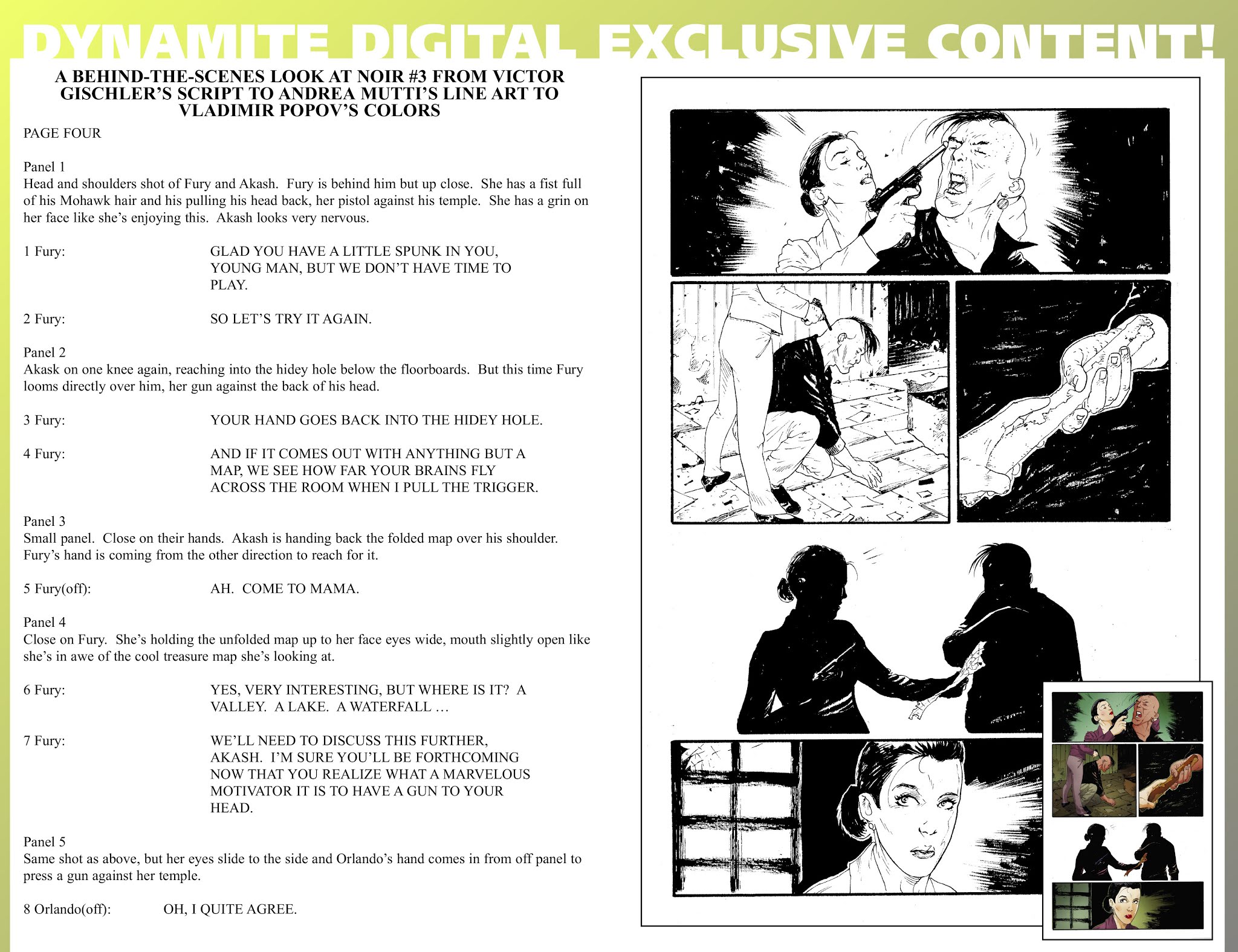 Read online Noir comic -  Issue #3 - 28