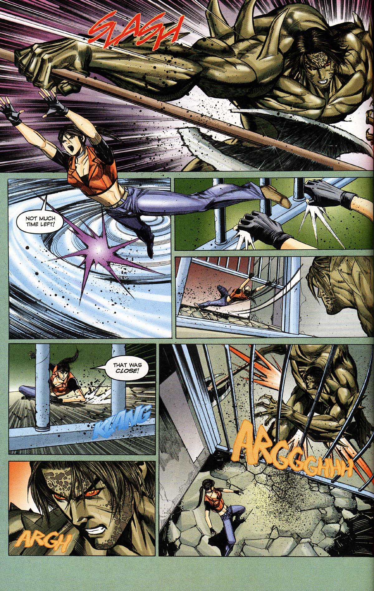 Read online Resident Evil Code: Veronica comic -  Issue #4 - 104